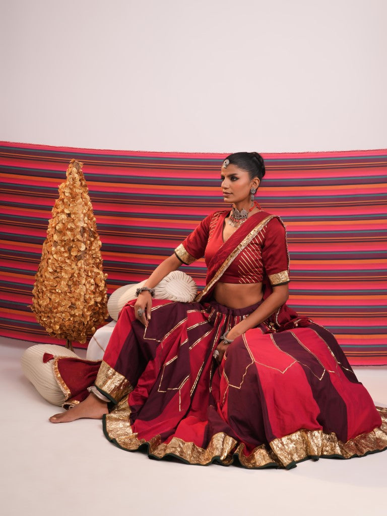 Red and Maroon Set